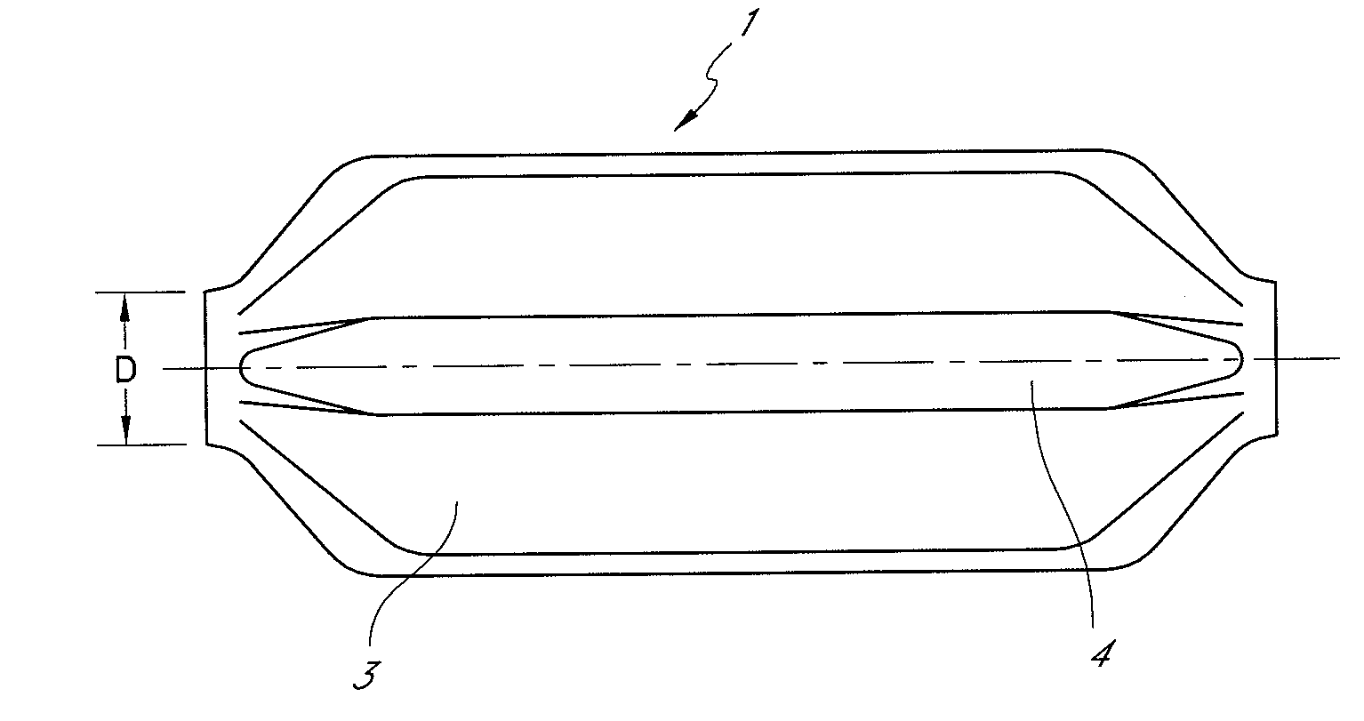 Centralizer for tubular elements