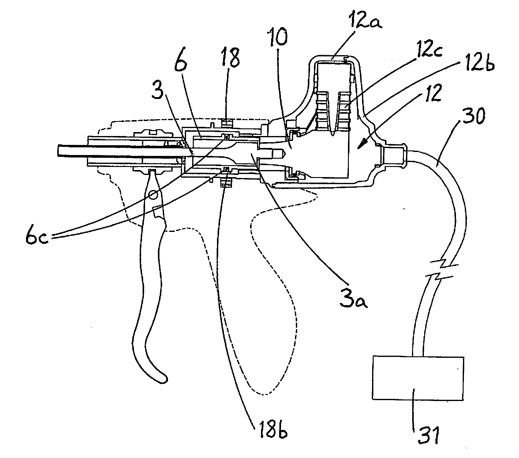 Ergonomic handpiece for laparoscopic and open surgery