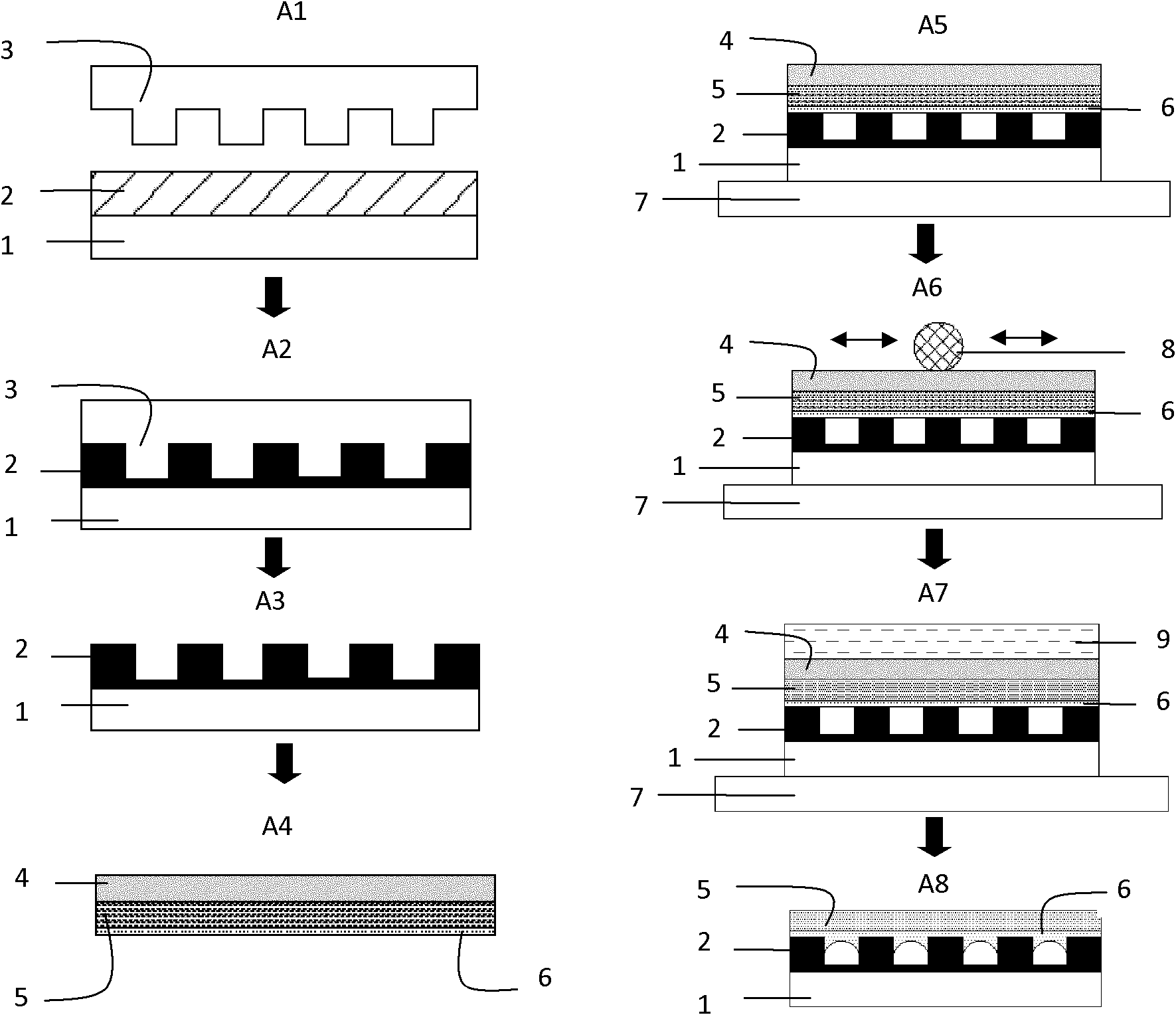 Method for manufacturing micro-nano fluid control system by using low-pressure bonding technology