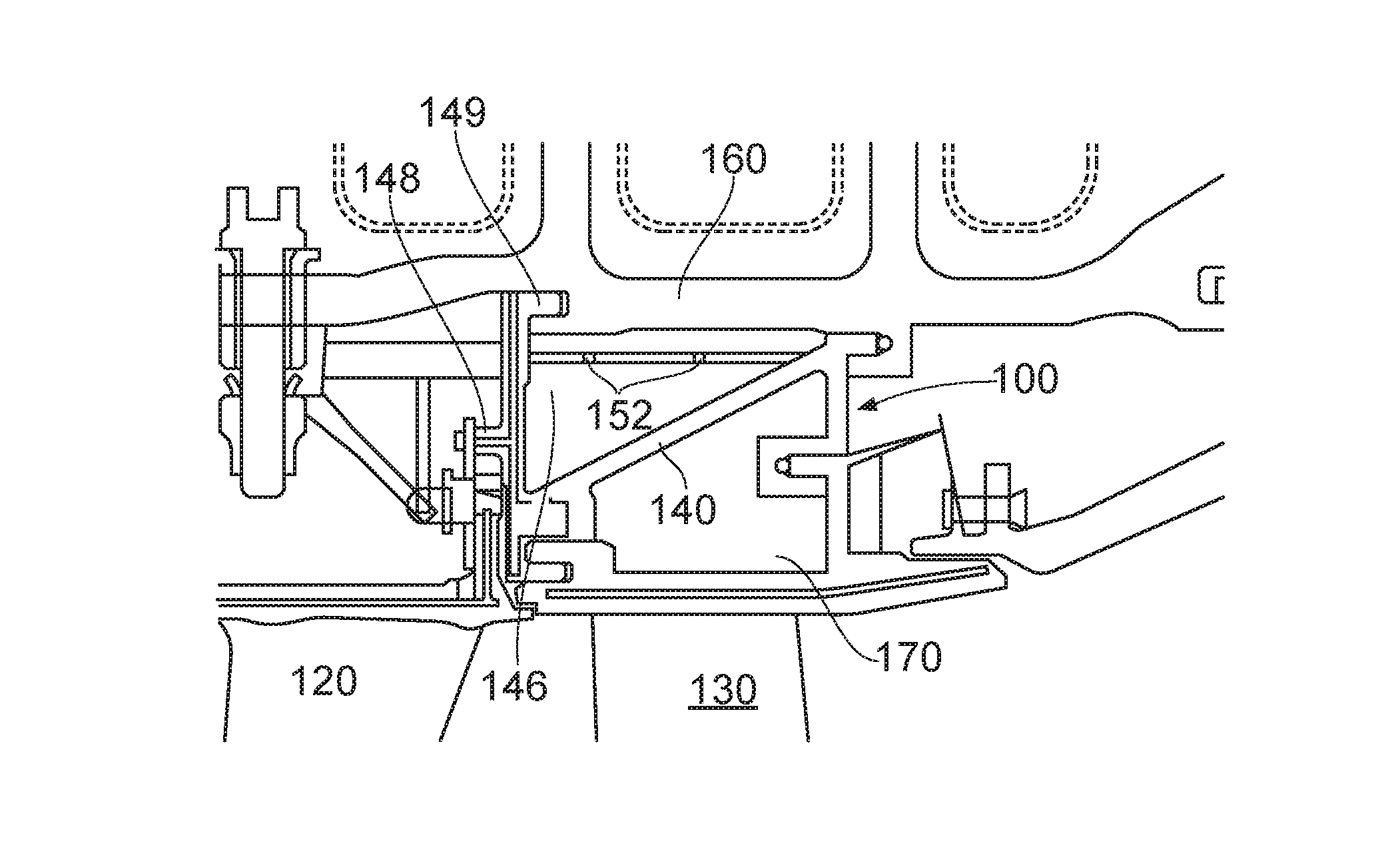 Tip clearance control for turbine blades