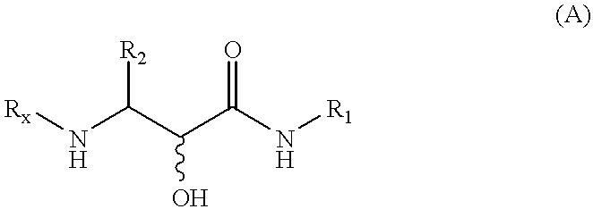 Methods for the synthesis of alpha- hydroxy-beta-amino acid and amide derivatives