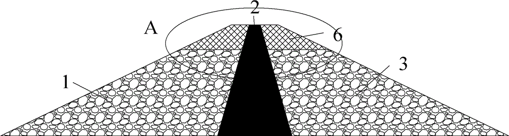 Grouting reinforcement and earthquake resisting method for earth and rockfill dam