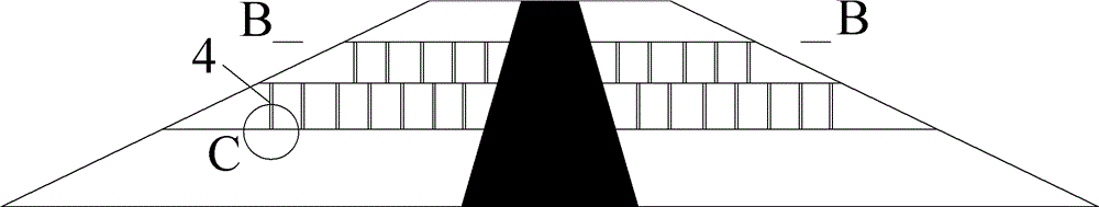 Grouting reinforcement and earthquake resisting method for earth and rockfill dam