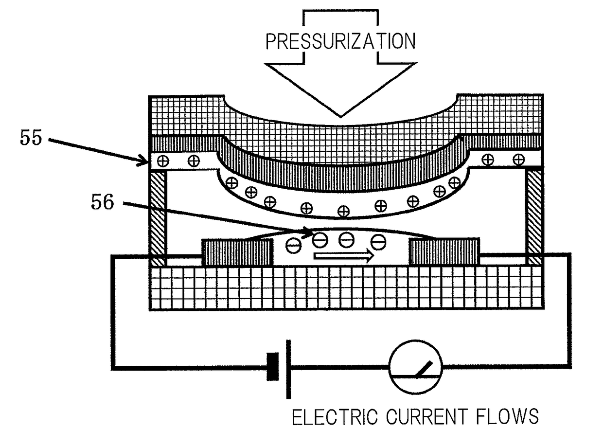 Electret element and manufacturing method therefor, sensor, electronic circuit, and input device