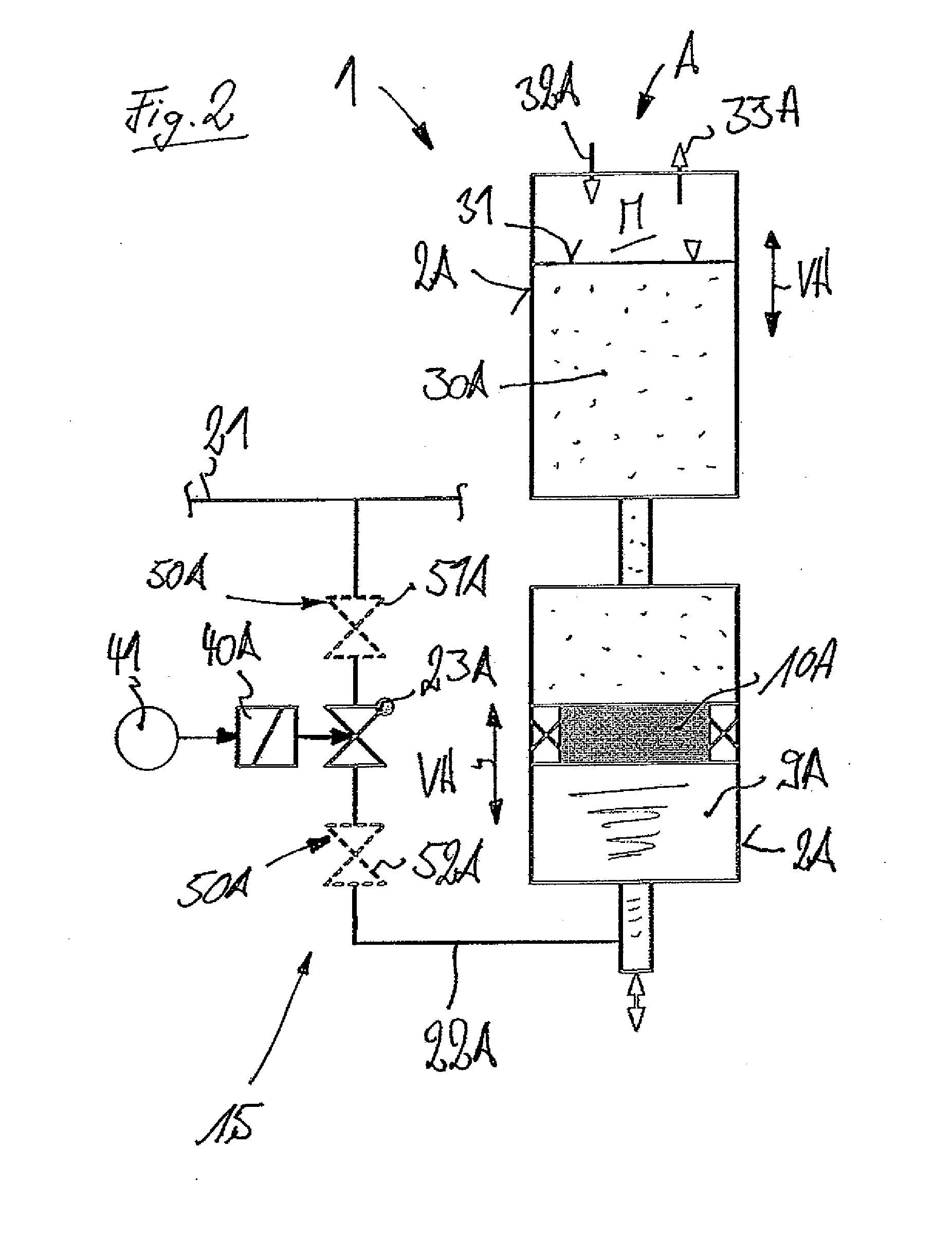 Multistage piston compressor