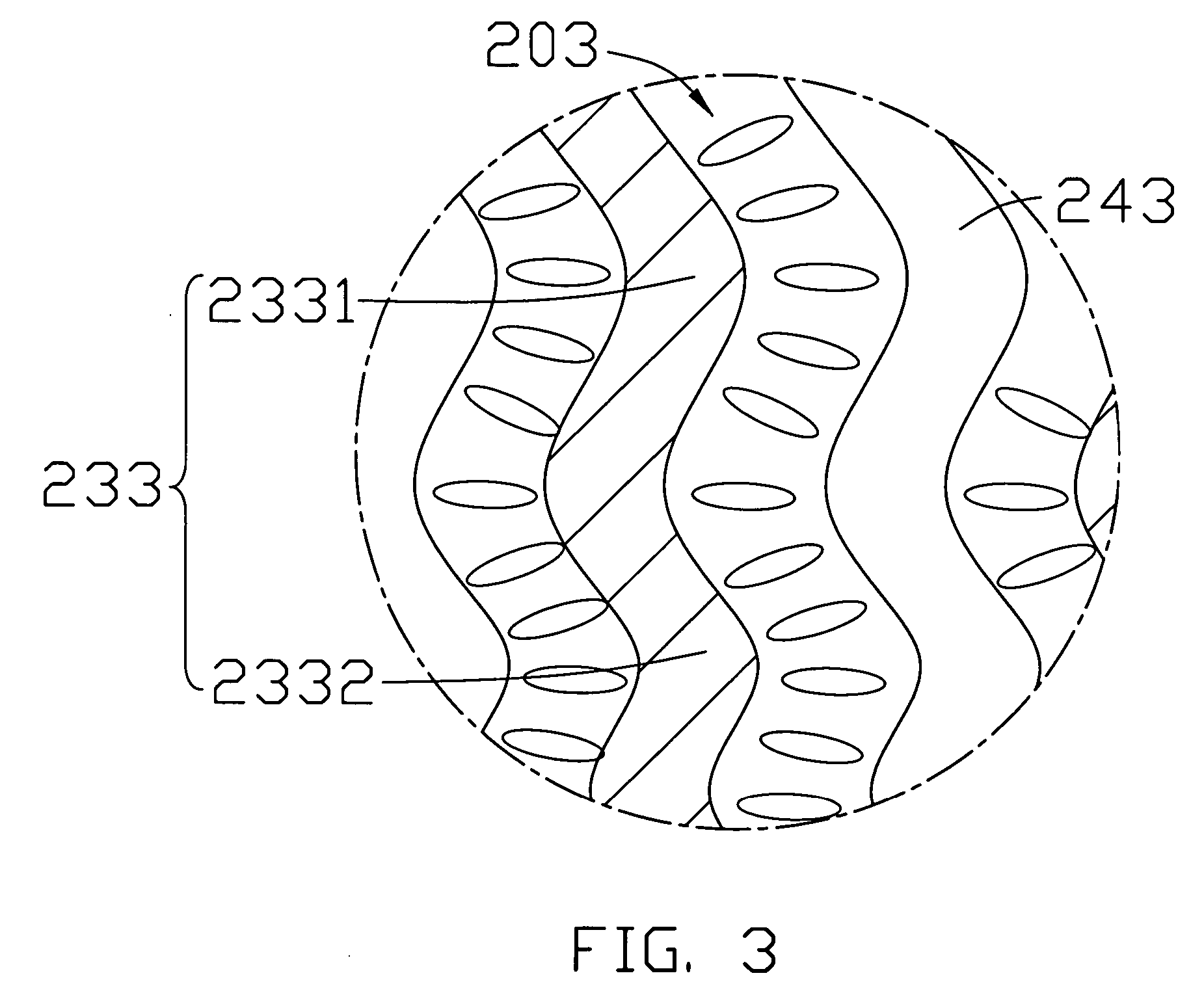 In plane switching liquid crystal display with curved electrodes