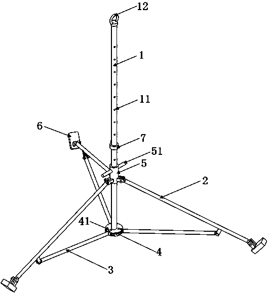 Lifting and transporting tool for crucible