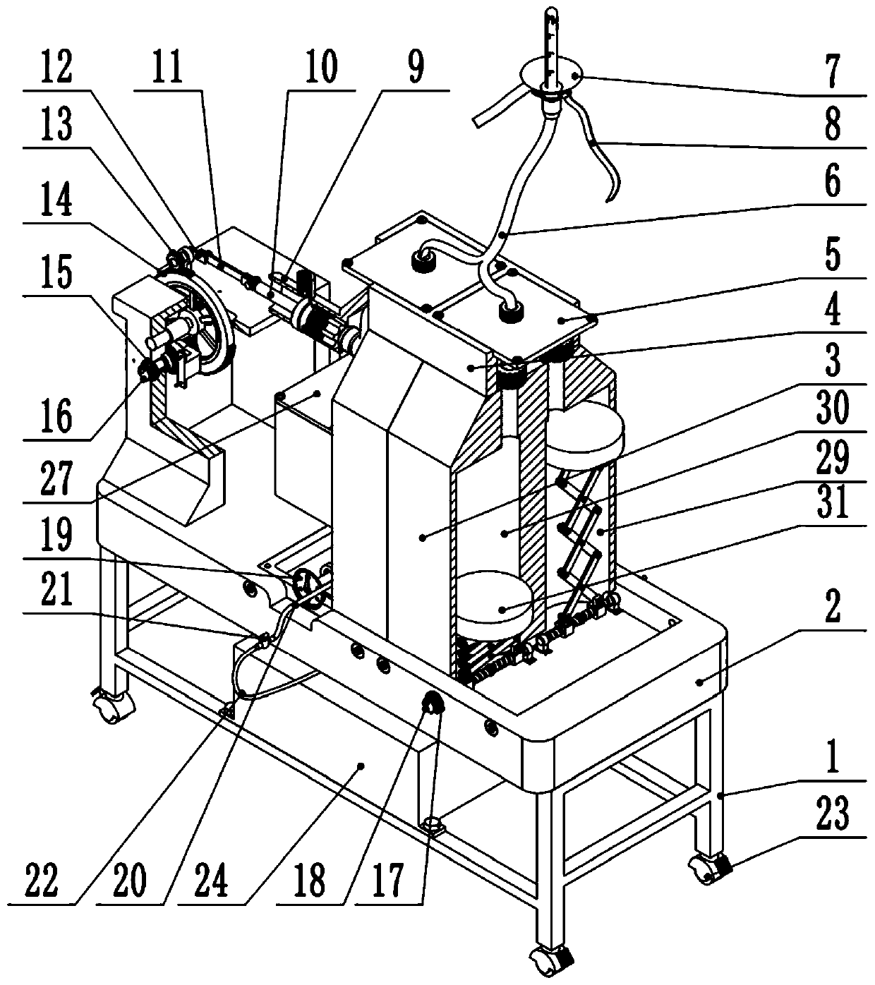 Novel urethral catheterization device for nursing of urinary surgery