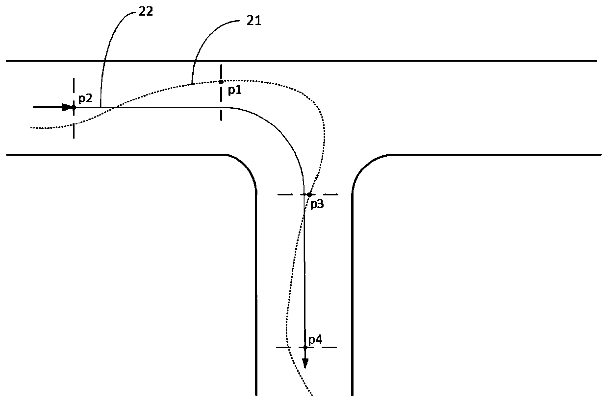 Vehicle reference driving line construction method, electronic equipment and storage medium