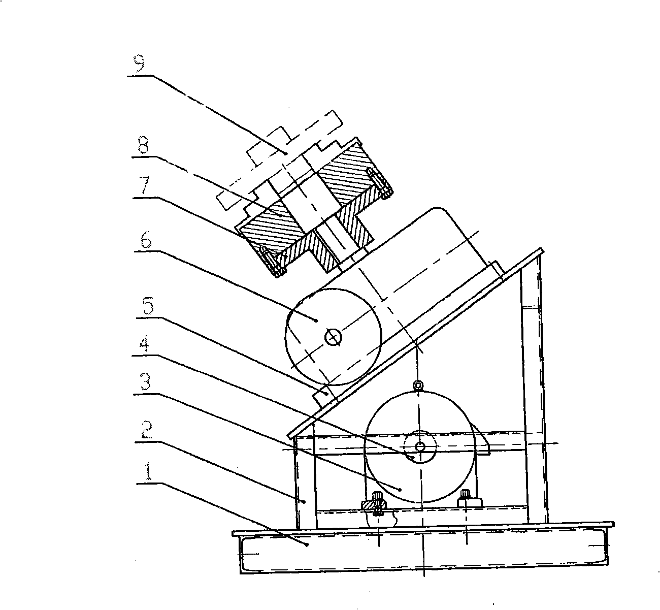 Automatic roller clutching disc bonding machine