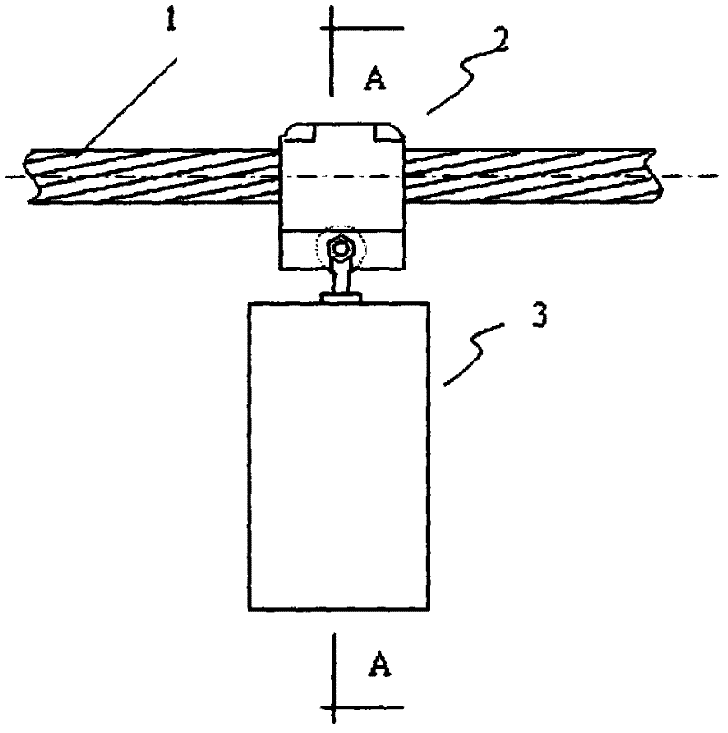 Damping spring vibration-proof hammer