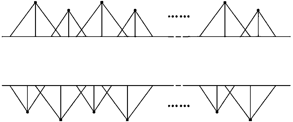 High and low sensor alternate tracking energy-saving street lamp system and control method thereof