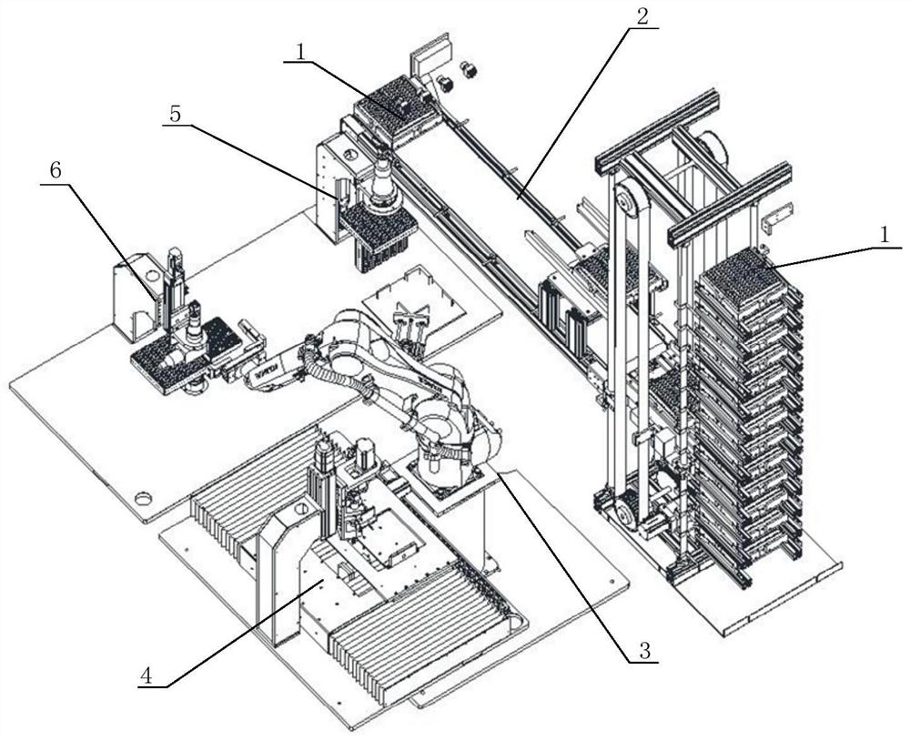 An automatic detection device for the appearance of a brazing grid