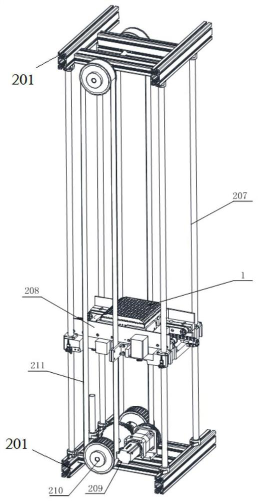 An automatic detection device for the appearance of a brazing grid