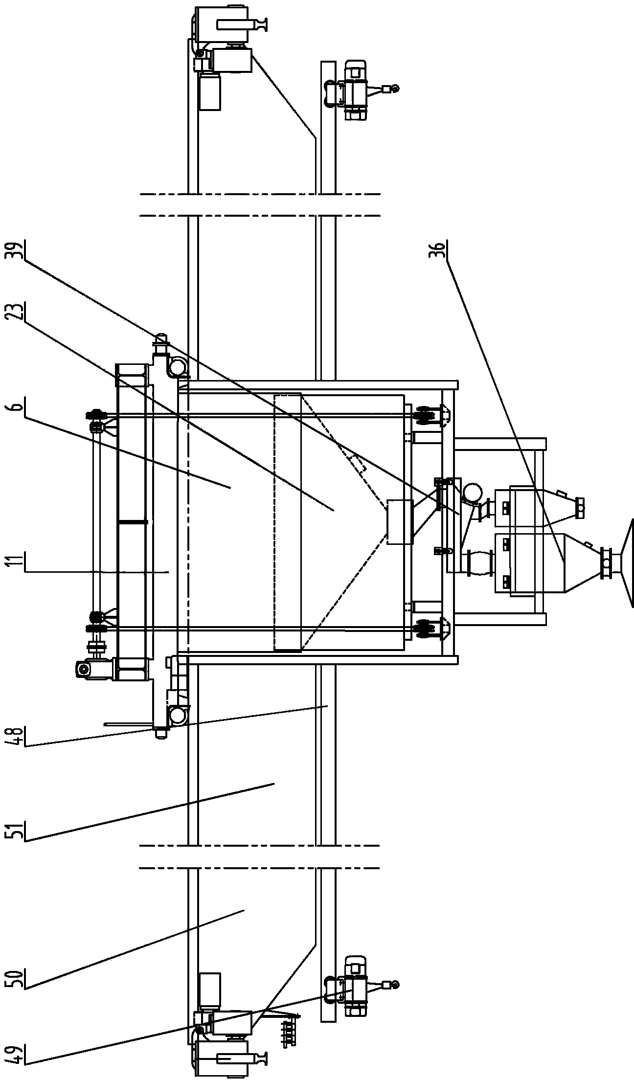 Magnesium-smelting operation unit