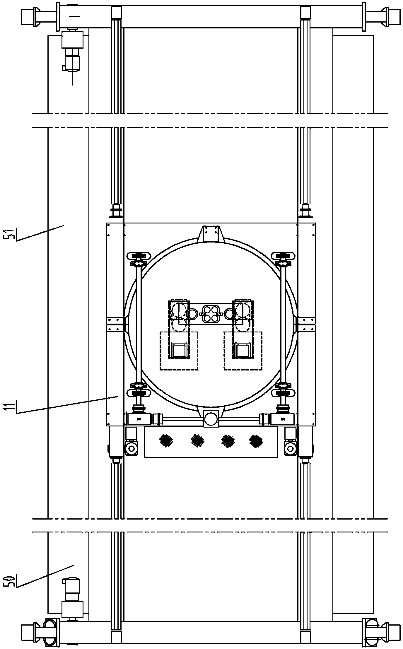 Magnesium-smelting operation unit