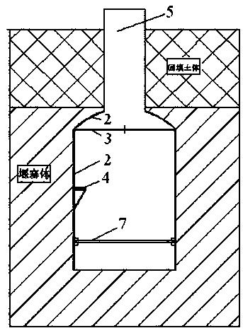 Open caisson for mechanical excavation of barrier lake sluice channel and excavation method