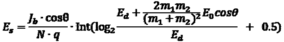 Simulation calculation method for evaluating service life of cylindrical anode layer Hall thruster