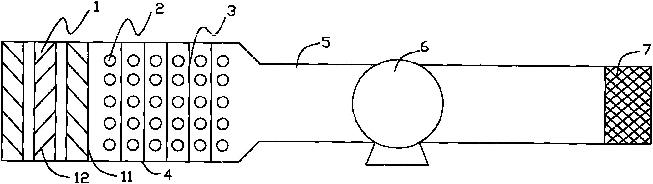 Method and device for deodorization by coupled catalytic oxidation