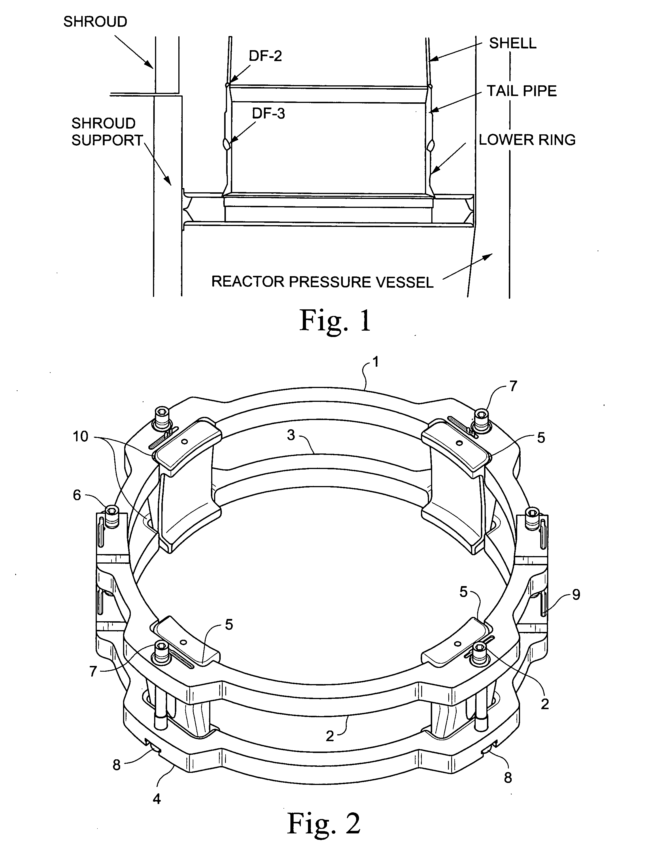 Jet pump diffuser weld repair device and method