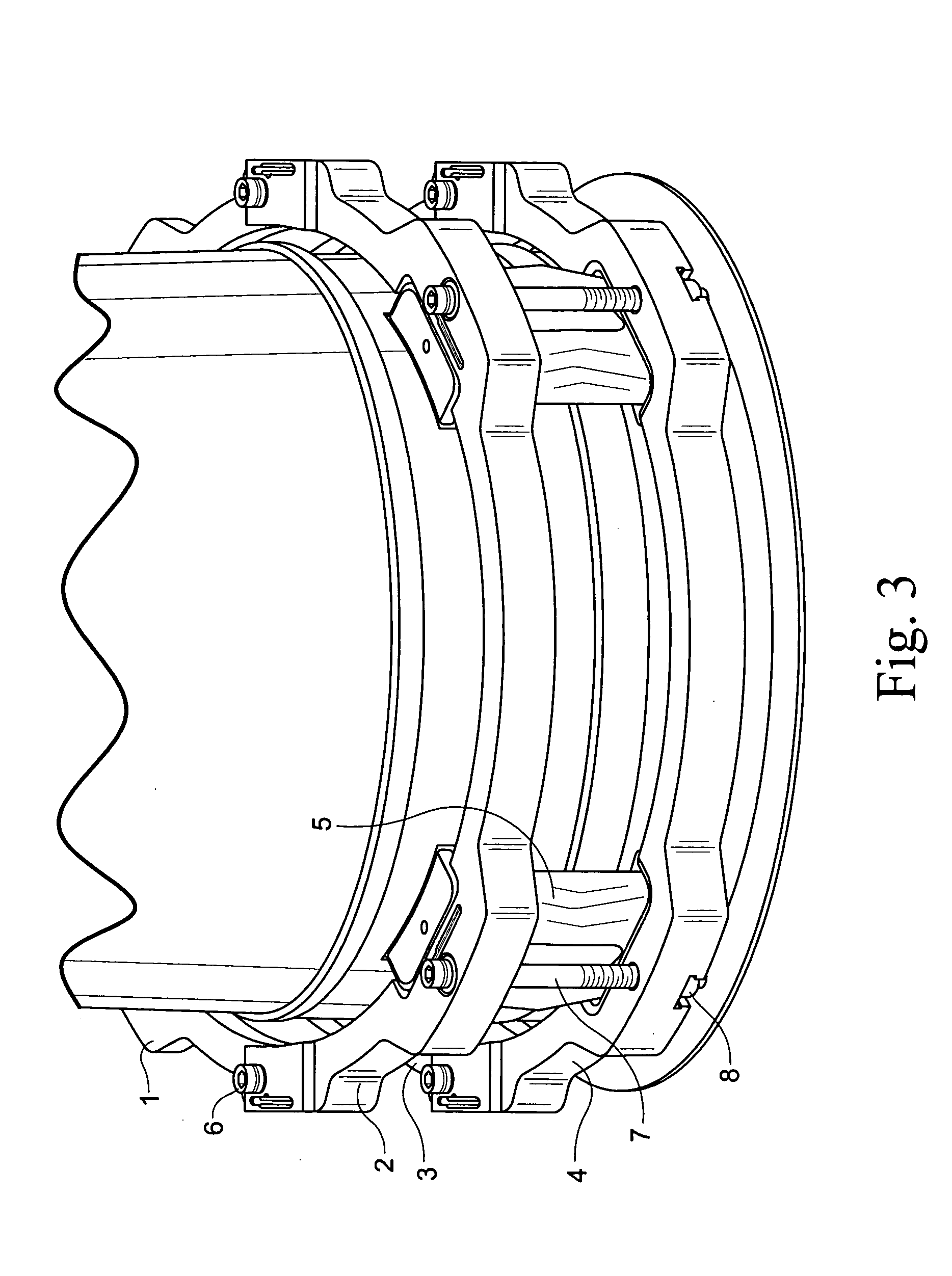 Jet pump diffuser weld repair device and method