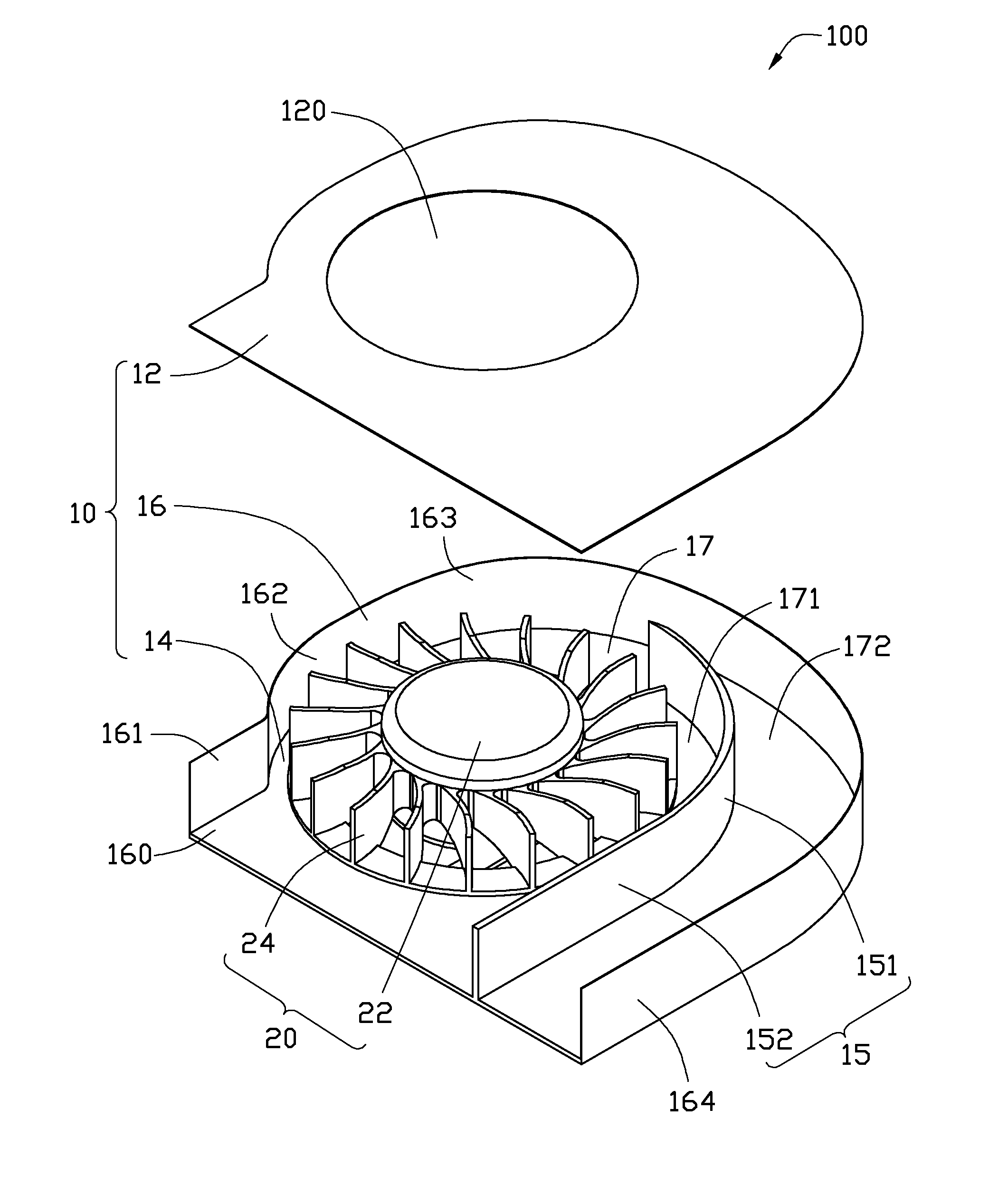 Centrifugal fan