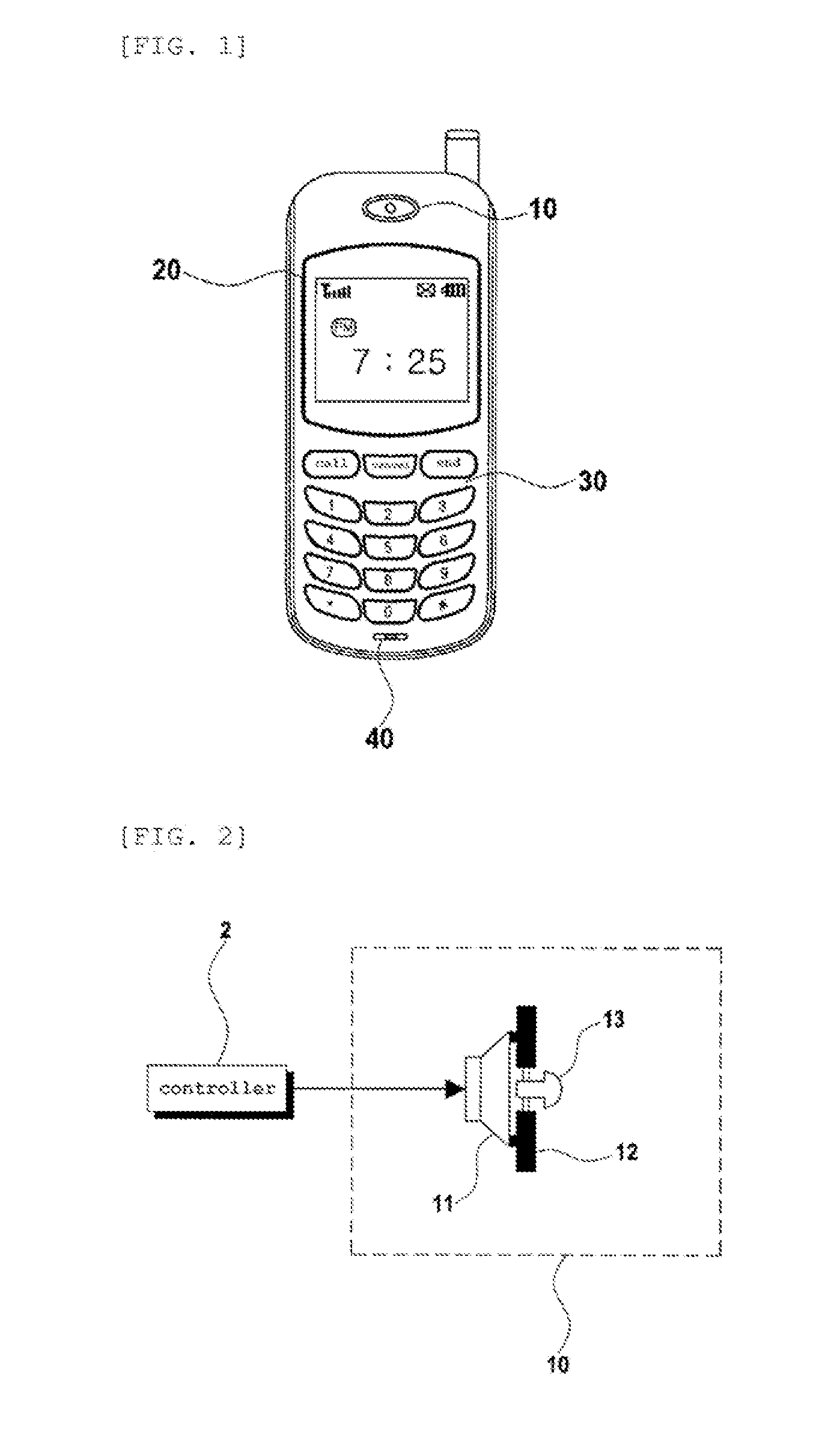 Communication Terminal Having Bone Conduction Function