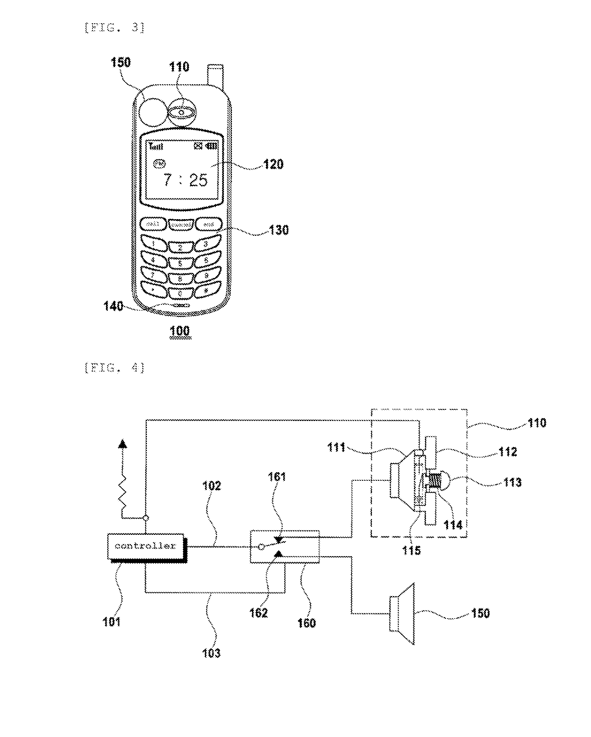 Communication Terminal Having Bone Conduction Function