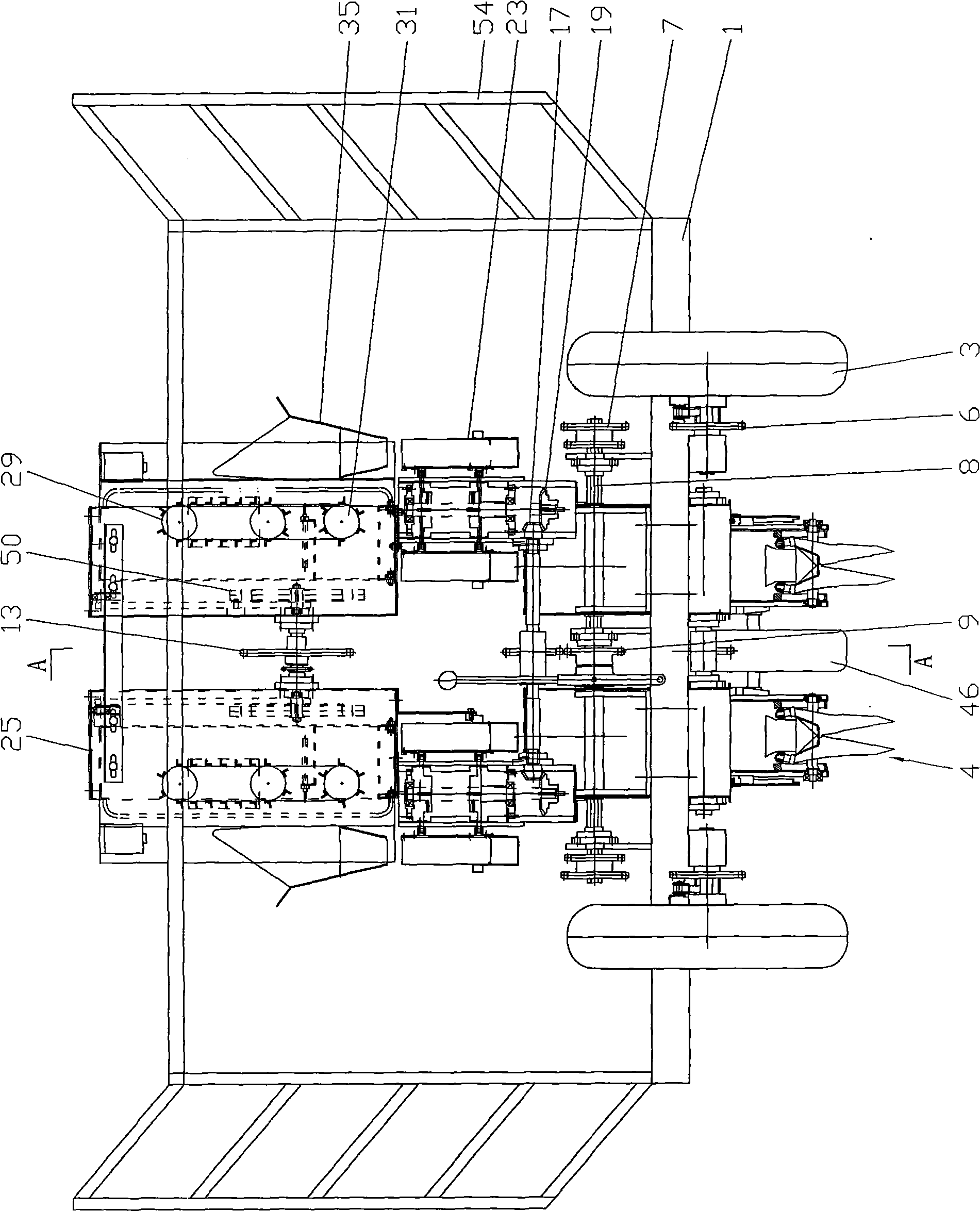 Automatic dry land transplanter