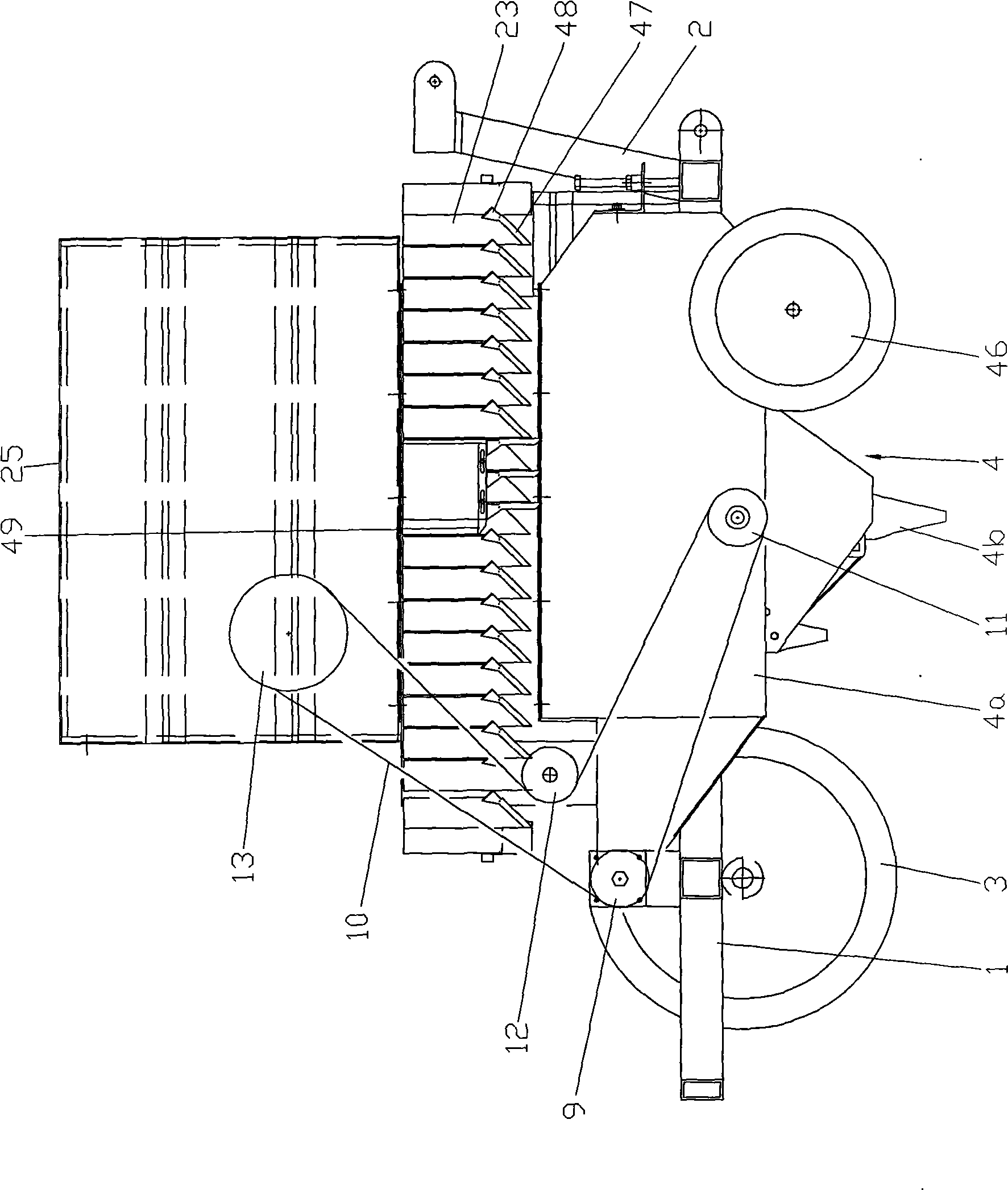 Automatic dry land transplanter