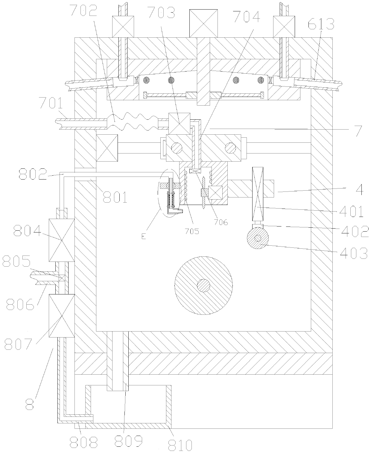 Numerical control tooth grinding machine with slotting function