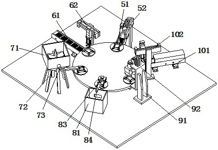 A welding device for alloy block on drill tool stabilizer