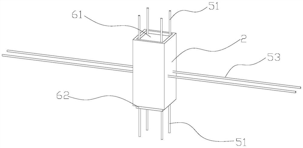 Novel recycled block concrete prefabricated assembly type constructional column and construction method thereof