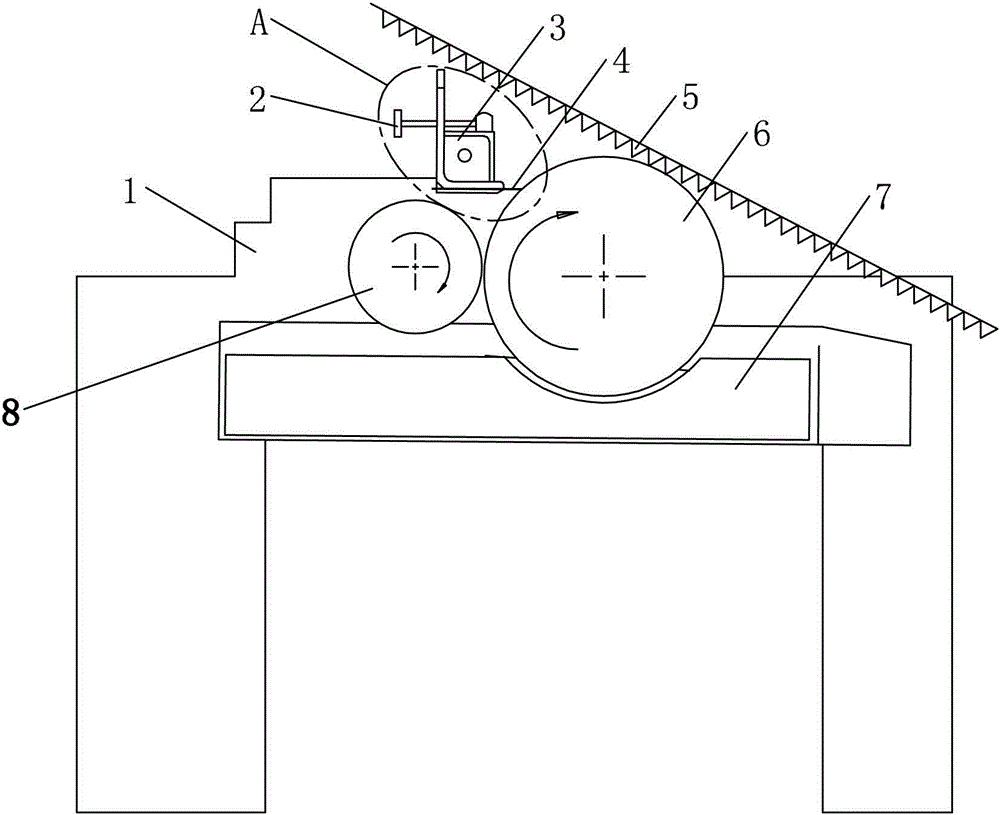 High-precision scraper paste control device