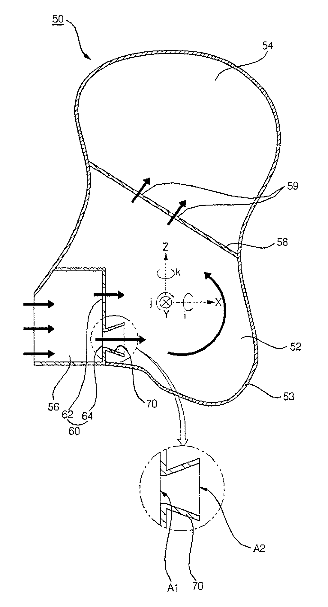 Cushion of air bag module