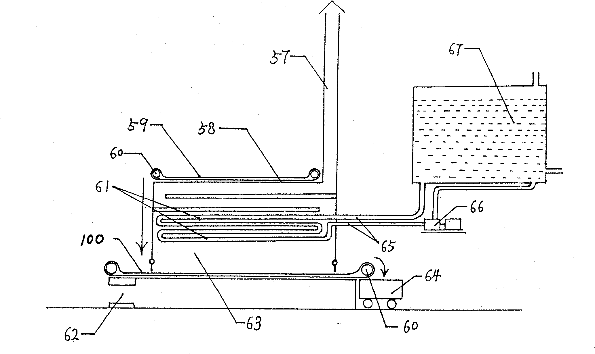 Refuse classification recovering and recovery resourceful process system