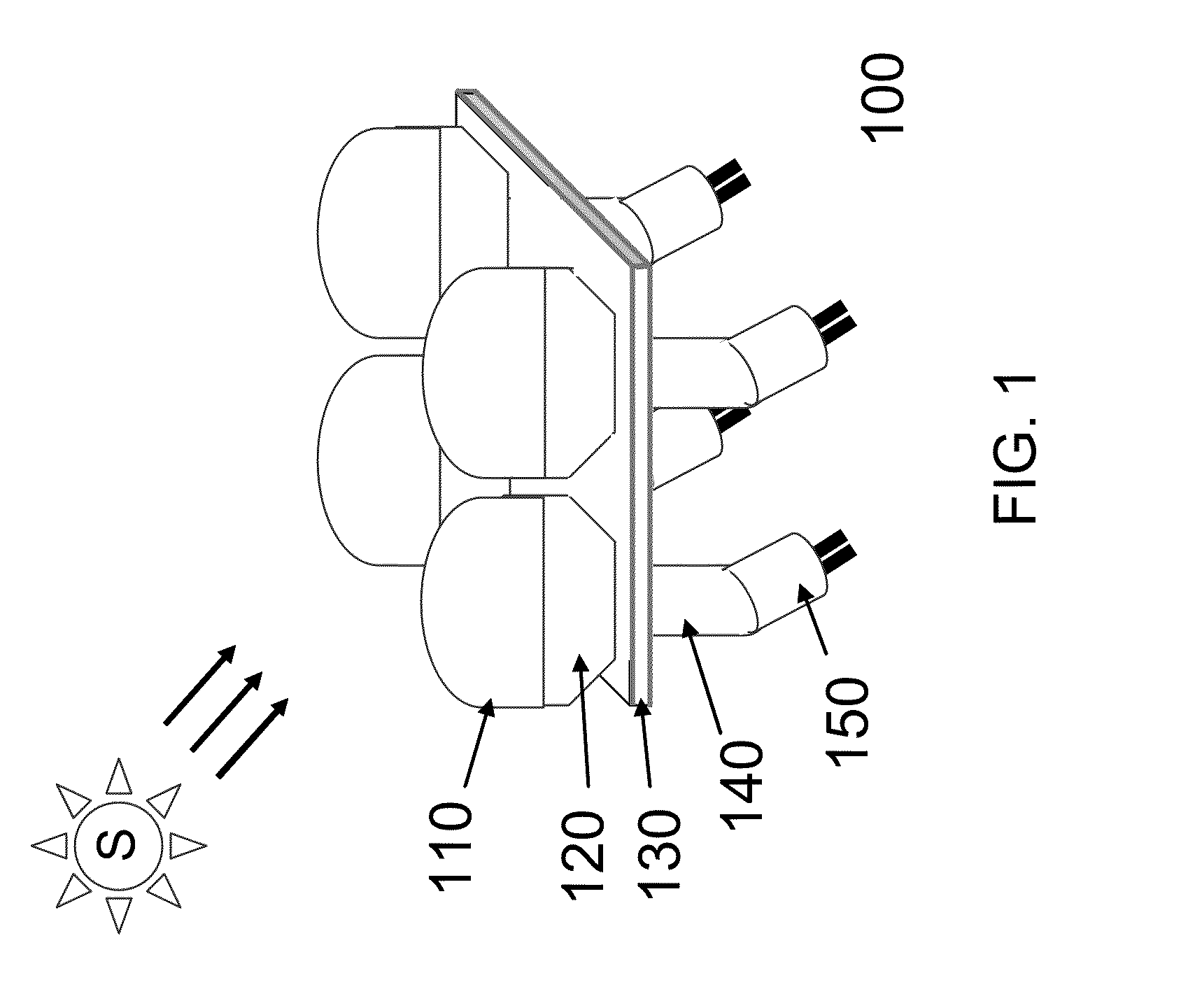 Solar-To-Electricity Conversion Sub-Module