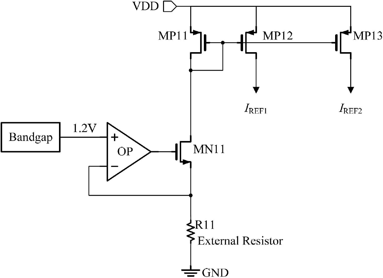 Temperature compensation current reference circuit applied to integrated circuit