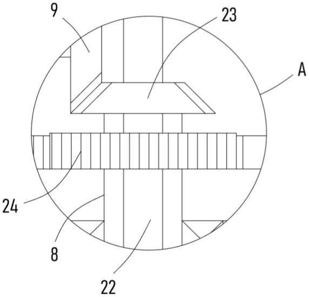 A rapid cooling device for chemical materials