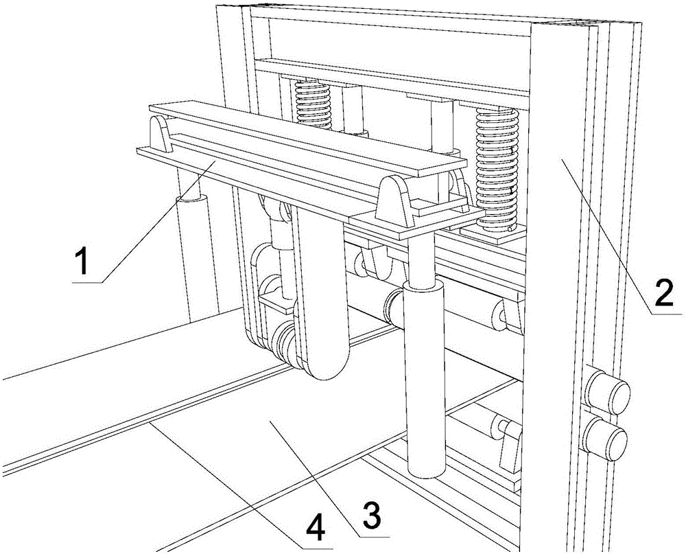 Welded plate conveying line system apparatus