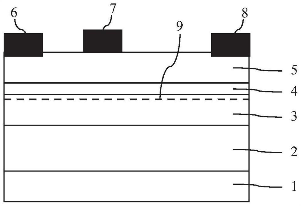 Enhanced GaN-based HEMT device and preparation method and application thereof