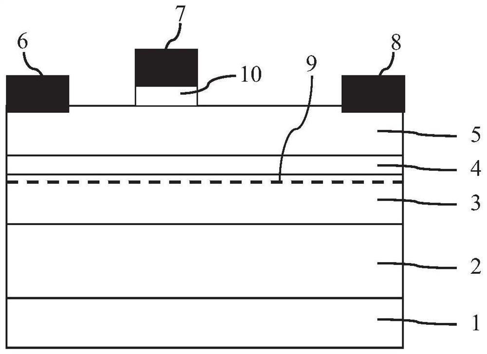 Enhanced GaN-based HEMT device and preparation method and application thereof