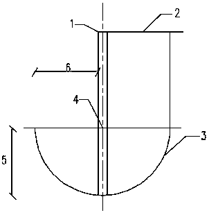 Skirt edge and strip drawing type rectangular foundation pit bottom soil body reinforcement design method