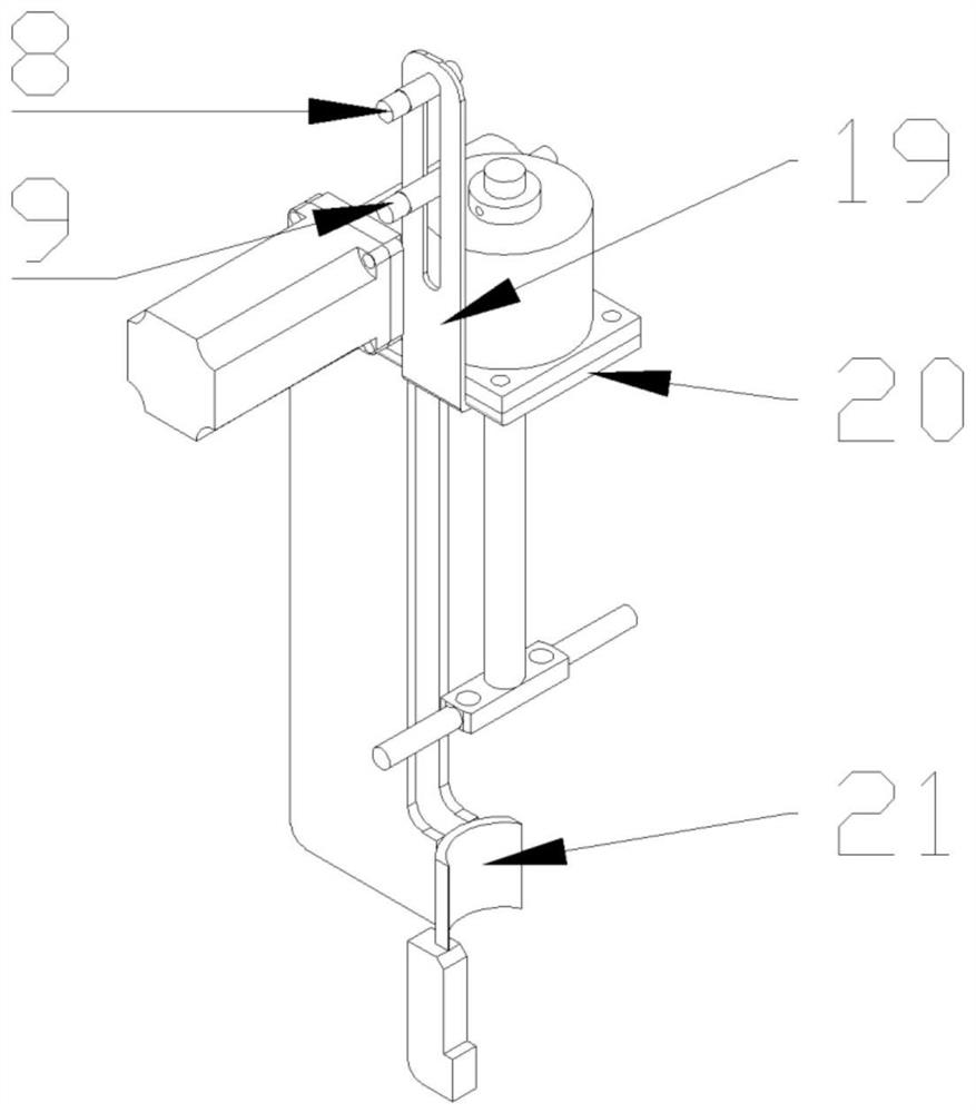 Liquid guiding device and method for stabilizing and controlling flow in magnesium alloy semi-continuous casting process