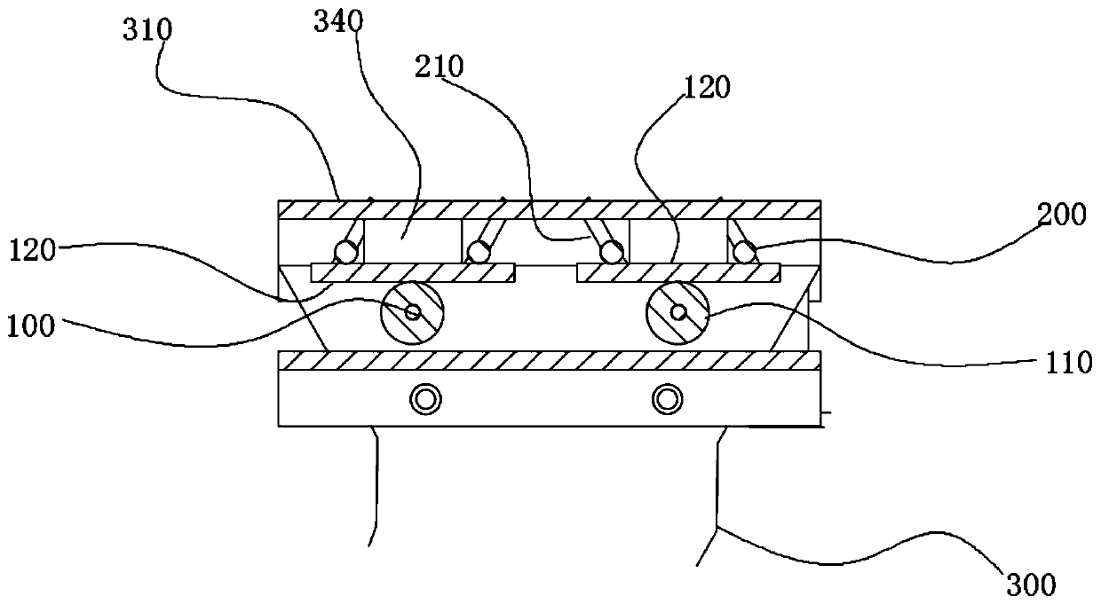 Multi-direction air guide device and air conveying equipment with same