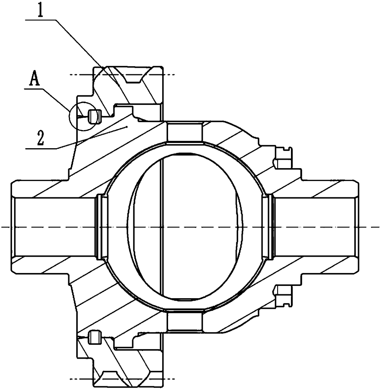 Welding technology of differential mechanism assembly