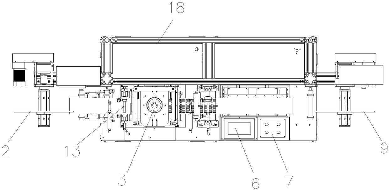 Die-cut product appearance detection machine