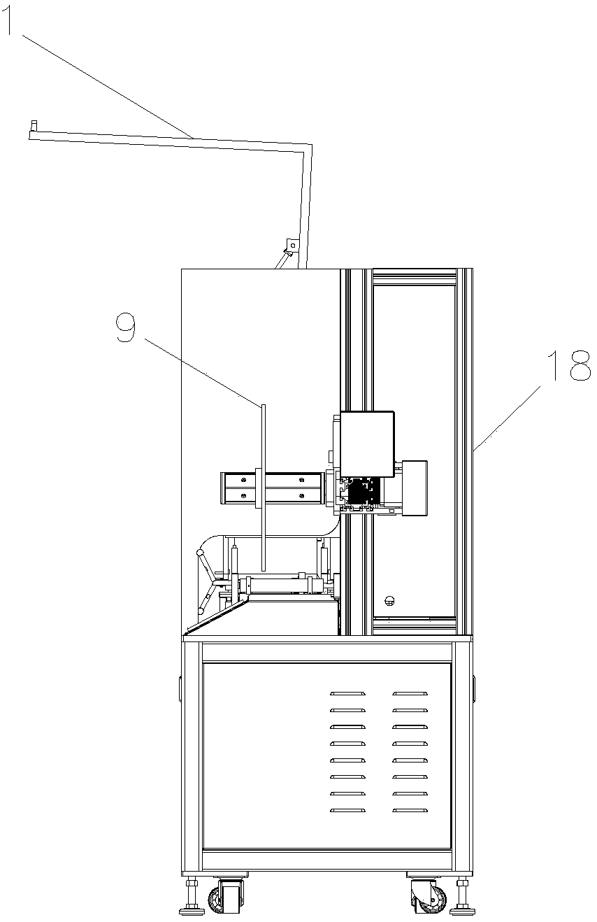 Die-cut product appearance detection machine