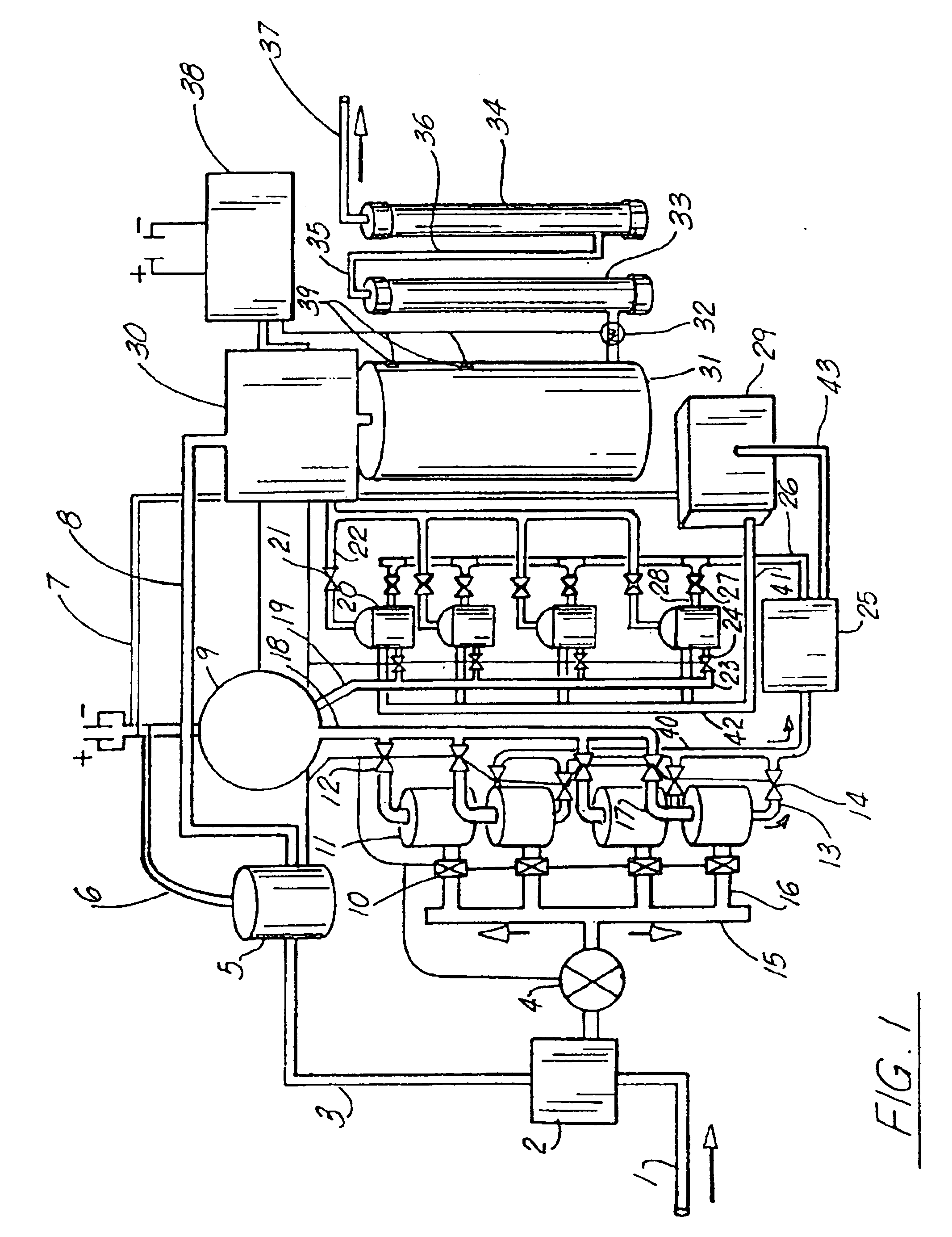 Water treatment device and method