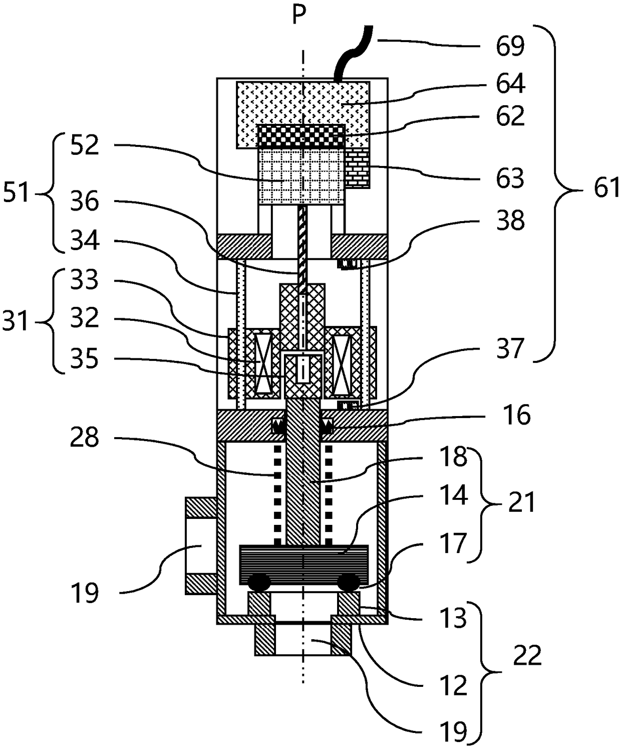 Vacuum pressure control valve